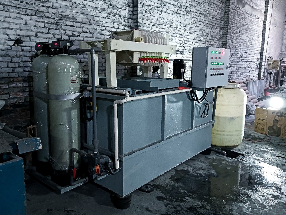 研磨廢水絮凝壓濾一體機日常維護指南