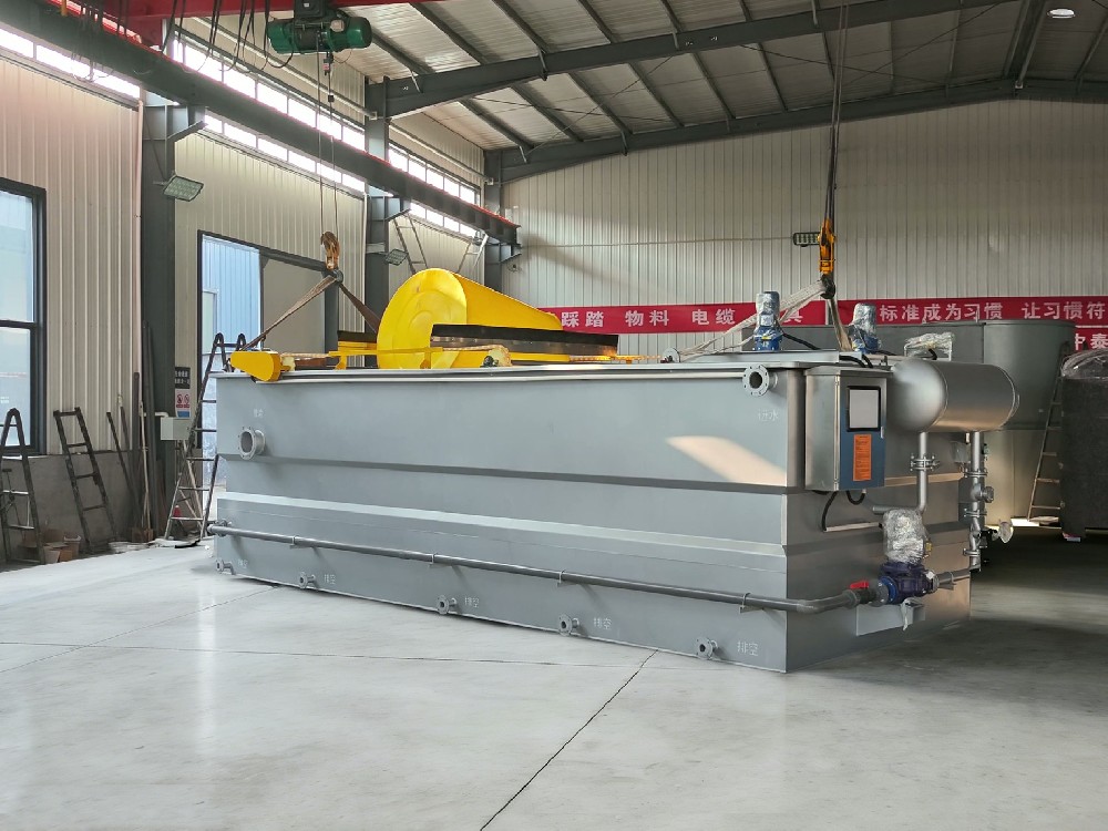 氣浮機(jī)：不銹鋼清洗廢水的“除油除渣”利器